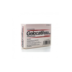 Gelocatil 650 mg 12 comprimidos